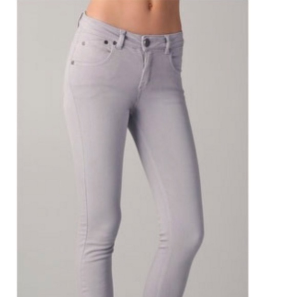 Victoria Beckham Denim - Victoria Beckham power skinny jeans in stone